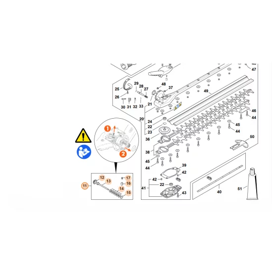 STIHL  Zestaw elementów mocujących 4243 007 1300